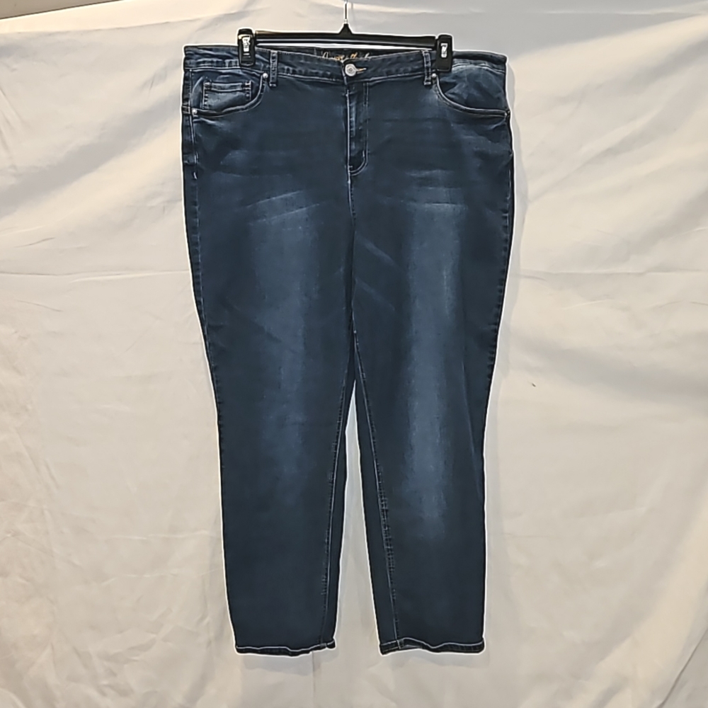 Copperflash curvy ankle skinny jeans 24W